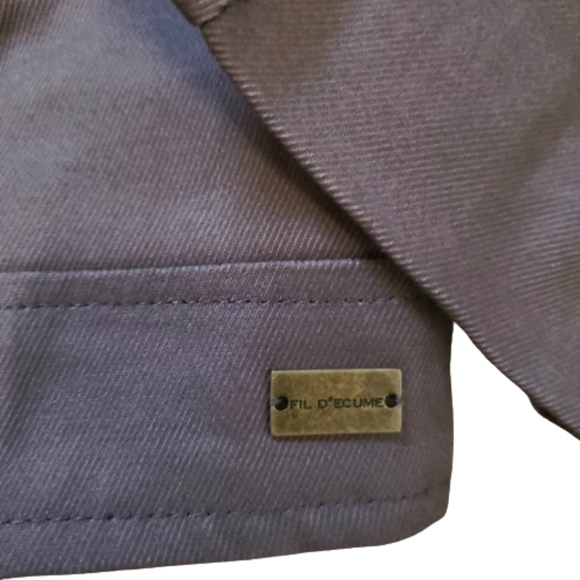 MED. BROWN ☆ CROPPED ☆ ZIP FRONT JACKET ☆ 1X ☆ NWOT - Picture 6 of 12